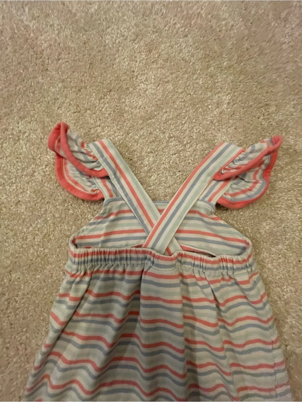 Classic Whimsy Striped Whale dress